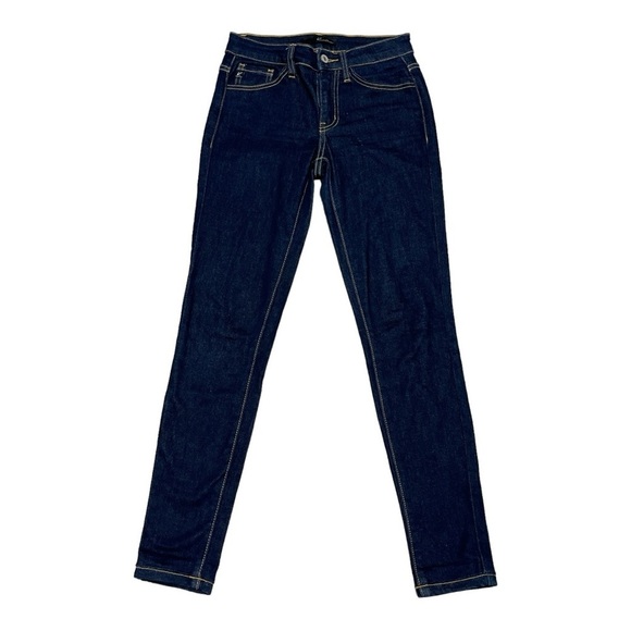 Kancan Blue Mid Rise Skinny Jeans Size 25 - Picture 1 of 10